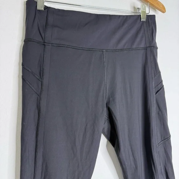 Athleta Vitality Rib 7/8 Tight Leggings Black Size Large - Picture 7 of 7